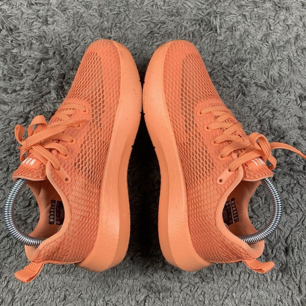 Nobull Drive Mesh Womens Size 8 Orange Athletic Running Training Shoes Sneakers - Picture 4 of 8